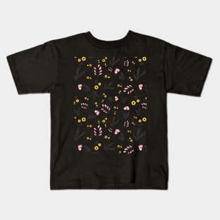 Flower Seamless Pattern Kids T-Shirt